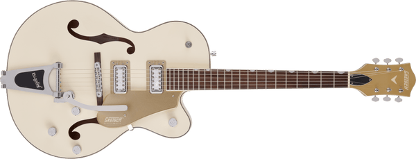 Gretsch G5410T Limited Edition Electromatic "Tri-Five" Hollow Body Single-Cut Bigsby Vintage White/Casino Gold Specs