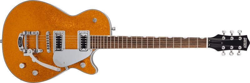 Gretsch G5230T Electromatic Sparkle Jet FT Single-Cut with Bigsby Laurel Fingerboard Gold Sparkle Specifications