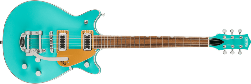 Gretsch G5232T Electromatic Double Jet FT with Bigsby Laurel Fingerboard Caicos Green Specifications