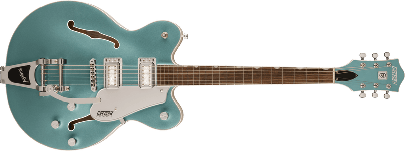 Gretsch G5622T-140 Electromatic 140th Double Platinum Center Block with Bigsby Laurel Fingerboard Two-Tone Stone Platinum/Pearl Platinum Specifications