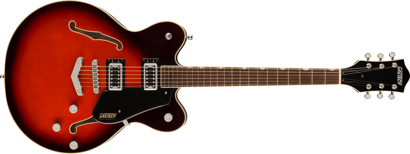 Gretsch G5622 Electromatic Center Block Double-Cut with V-Stoptail Laurel Fingerboard Claret Burst Specifications