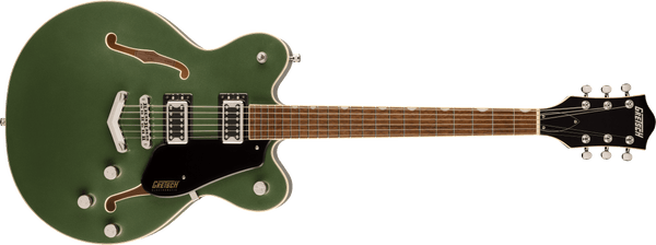 Gretsch G5622 Electromatic Center Block Double-Cut V-Stoptail Olive Metallic Specs