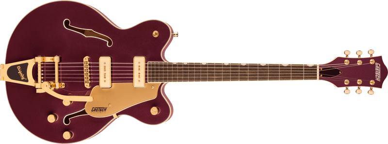 Gretsch Electromatic Pristine LTD Center Block Double-Cut with Bigsby Laurel Fingerboard Dark Cherry Metallic Specifications