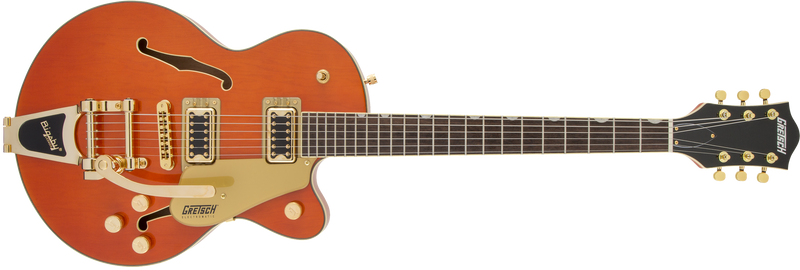 Gretsch G5655TG Electromatic Center Block Jr. Single-Cut with Bigsby and Gold Hardware Laurel Fingerboard Orange Stain Specifications