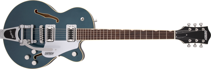 Gretsch G5655T Electromatic Center Block Jr. Single-Cut with Bigsby Jade Grey Metallic Specifications