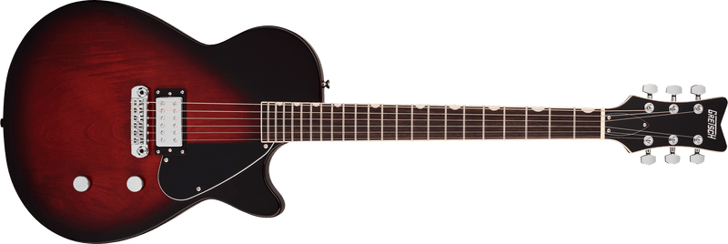 Gretsch Electromatic Jet Club 1 Pickup Rosewood Fingerboard Claret Burst Specifications