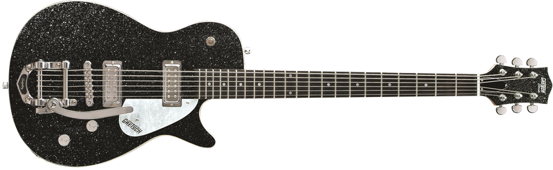 Gretsch G5265 Electromatic Jet Baritone with Bigsby Rosewood Fingerboard Black Sparkle Specifications