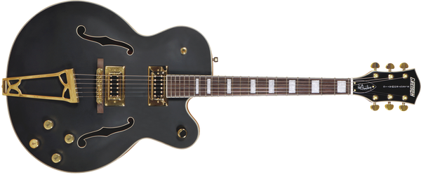 Gretsch G5191BK Tim Armstrong Signature Electromatic Hollow Body Gold Hardware Matte Black Specs
