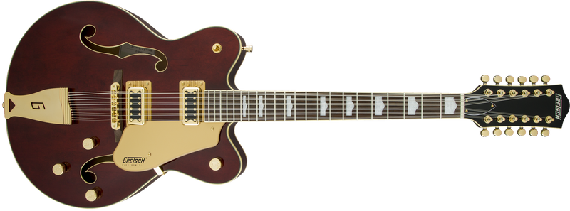 Gretsch G5422G-12 Electromatic Hollow Body Double-Cut 12-String with Gold Hardware Walnut Stain Specifications