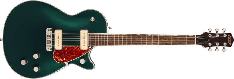 Gretsch G5210-P90 Electromatic Jet Two 90 Single-Cut with Wraparound Laurel Fingerboard Cadillac Green Specifications