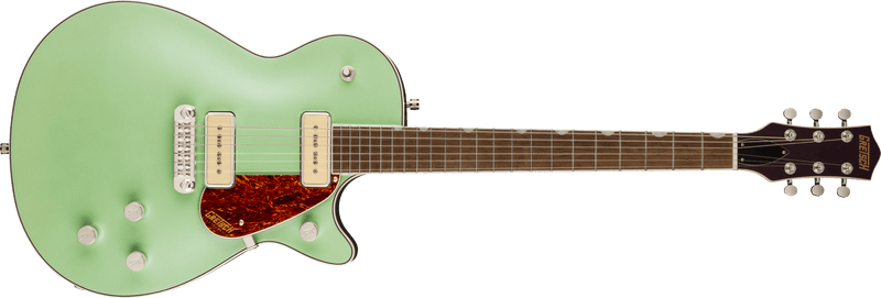 Gretsch G5210-P90 Electromatic Jet Two 90 Single-Cut with Wraparound Laurel Fingerboard Broadway Jade Specifications