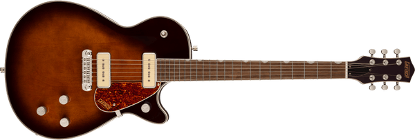 Gretsch G5210-P90 Electromatic Jet Two 90 Single-Cut Wraparound Tailpiece Single Barrel Burst Specs