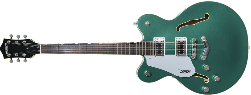 Gretsch G5622LH Electromatic Center Block Double-Cut with V-Stoptail Left-Handed Laurel Fingerboard Georgia Green Specifications