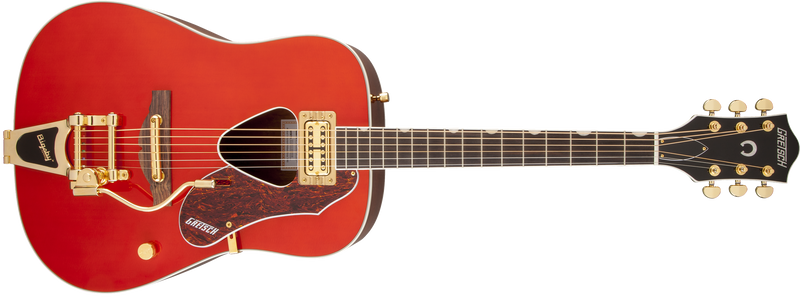 Gretsch G5034TFT Rancher Fideli-Tron Pickup Bigsby Tailpiece Savannah Sunset Specifications