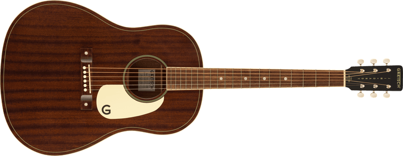 Gretsch Jim Dandy Dreadnought Walnut Fingerboard Aged White Pickguard Frontier Stain Specifications