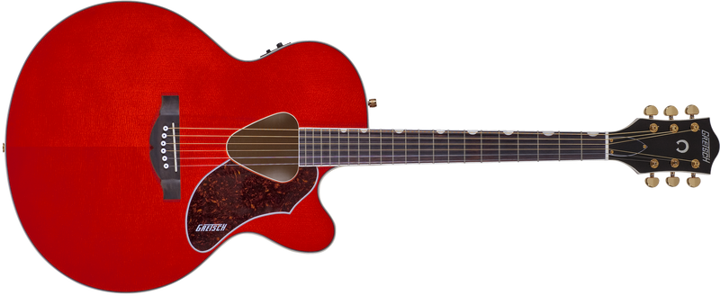 Gretsch G5022CE Rancher Jumbo Cutaway Electric Rosewood Fingerboard Fishman Pickup System Savannah Sunset Specifications
