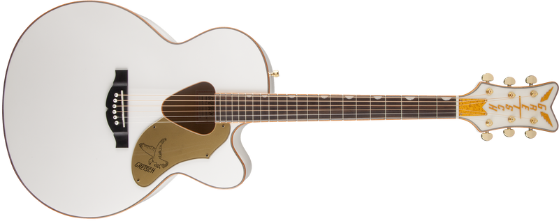 Gretsch G5022CWFE Rancher Falcon Jumbo Electric Fishman Pickup System White Specifications