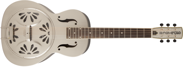 Gretsch G9231 Bobtail Square-Neck Acoustic-Electric Steel Body Resonator Weathered "Pump House Roof" Specs