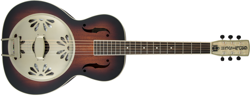 Gretsch G9241 Alligator Biscuit Round-Neck Resonator Guitar with Fishman Nashville Pickup 2-Color Sunburst Specifications
