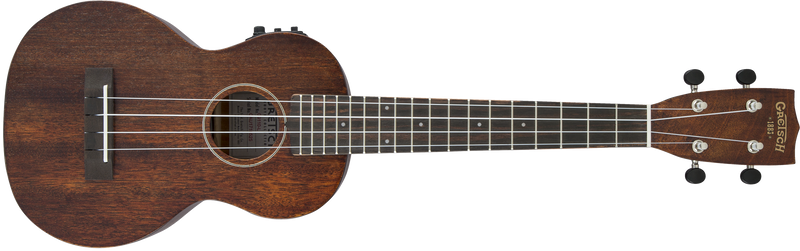 Gretsch G9110-L Concert Long-Neck A.E. Ukulele with Gig Bag Fishman Kula Pickup Vintage Mahogany Stain Specifications
