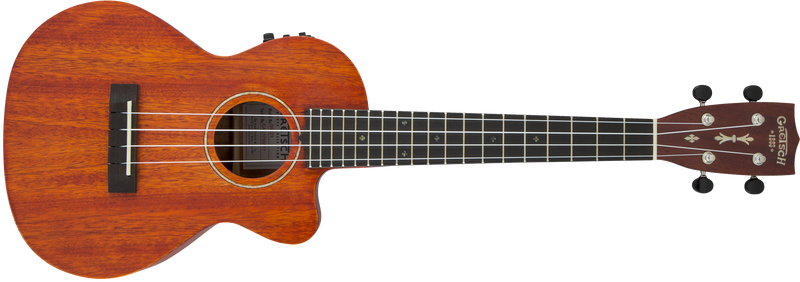 Gretsch G9121 Tenor A.C.E. Ukulele with Gig Bag Acoustic-Cutaway-Electric Fishman Kula Pickup Honey Mahogany Stain Specifications