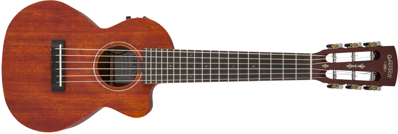 Gretsch G9126-A.C.E. Guitar-Ukulele Acoustic-Cutaway-Electric with Gig Bag Fishman Kula Pickup Honey Mahogany Stain Specifications