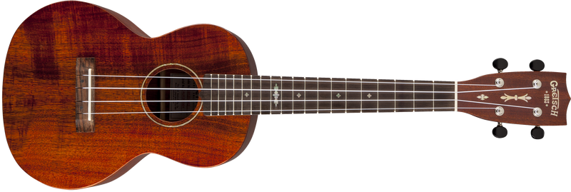 Gretsch G9120-SK Tenor Koa Ukulele with Gig Bag Solid Koa Open Pore Semi-Gloss Finish Specifications