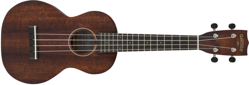Gretsch G9110 Concert Standard Ukulele with Gig Bag Ovangkol Fingerboard Vintage Mahogany Stain Specifications