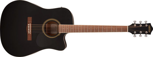 Gretsch Prelude D100CE Dreadnought Cutaway Acoustic-Electric Black Specs