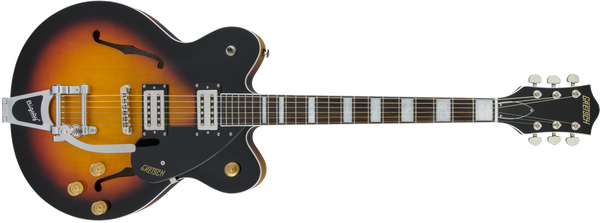 Gretsch G2622T Streamliner Center Block Bigsby Aged Brooklyn Burst Specs