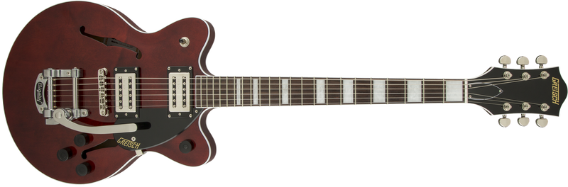 Gretsch G2655T Streamliner Center Block Jr. with Bigsby Broad'Tron Pickups Walnut Stain Specifications