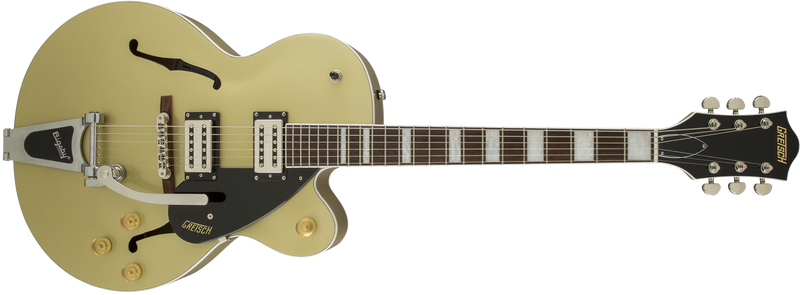 Gretsch G2420T Streamliner Hollow Body with Bigsby Broad'Tron Pickups Golddust Specifications