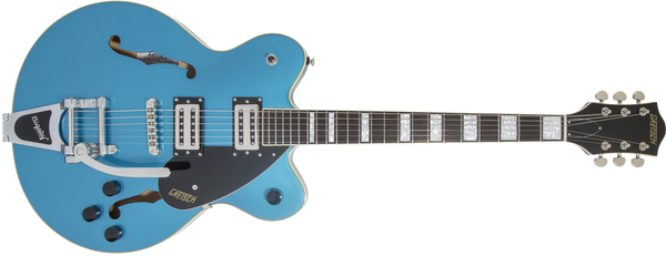 Gretsch G2622T Streamliner Center Block Double-Cut Bigsby Riviera Blue Specs
