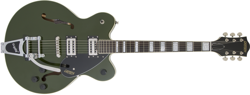 Gretsch G2622T Streamliner Center Block Double-Cut with Bigsby Laurel Fingerboard Broad'Tron BT-2S Pickups Torino Green Specifications