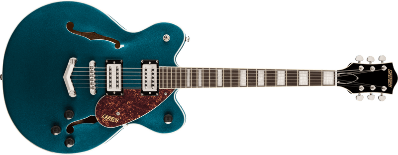 Gretsch G2622 Streamliner Center Block Double-Cut with V-Stoptail Laurel Fingerboard Broad’Tron BT-2S Pickups Midnight Sapphire Specifications