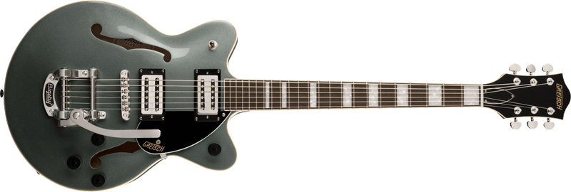 Gretsch G2655T Streamliner Center Block Jr. Double-Cut with Bigsby Laurel Fingerboard Broad'Tron BT-2S Pickups Stirling Green Specifications