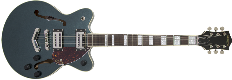 Gretsch G2655 Streamliner Center Block Jr. Double-Cut with V-Stoptail Laurel Fingerboard Gunmetal Specifications