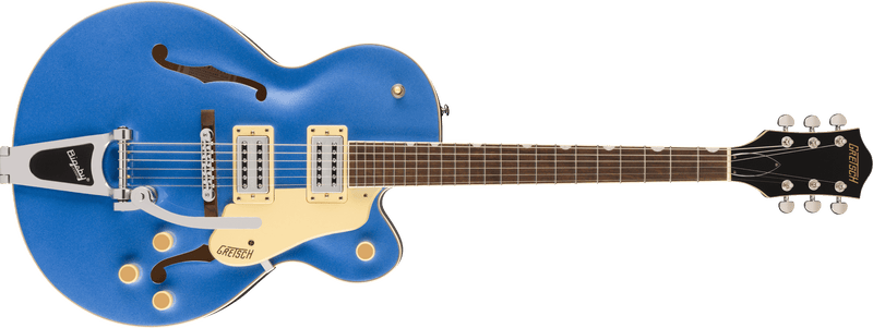 Gretsch G2420T Streamliner Hollow Body with Bigsby Laurel Fingerboard Broad'Tron BT-3S Pickups Fairlane Blue Specifications