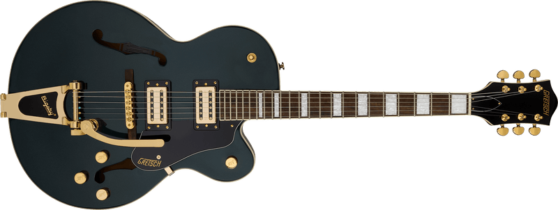 Gretsch G2420TG Streamliner Hollow Body with Bigsby LTD Laurel Fingerboard Broad'Tron BT-3S Pickups Cadillac Green Specifications