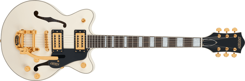 Gretsch G2655TG Streamliner Center Block Jr. Double-Cut with Bigsby LTD Laurel Fingerboard Vintage White Specifications