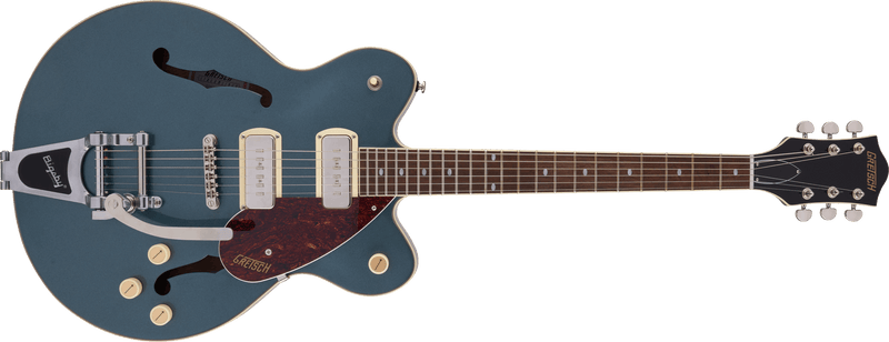 Gretsch G2622T-P90 Streamliner Center Block Double-Cut P90 with Bigsby Laurel Fingerboard Gunmetal Specifications