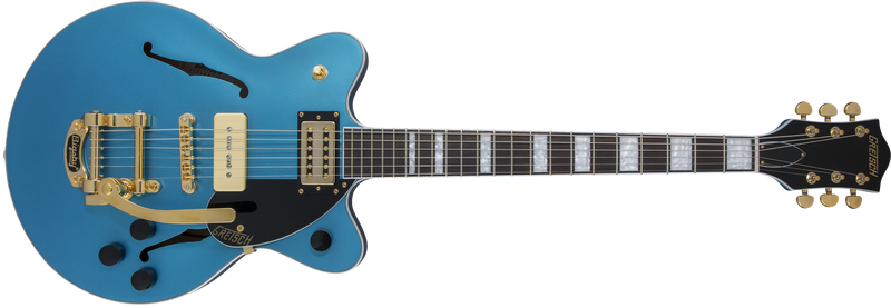 Gretsch G2655TG-P90 LTD Streamliner Center Block Jr. Double Cutaway Rosewood Fingerboard Riviera Blue Satin Specifications