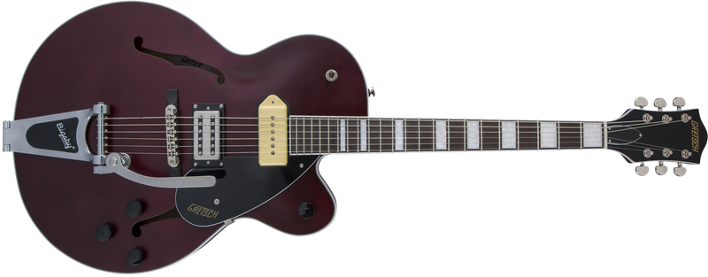 Gretsch G2420T-P90 Limited Edition Streamliner Hollow Body P90 with Bigsby Rosewood Fingerboard Midnight Wine Satin Specifications