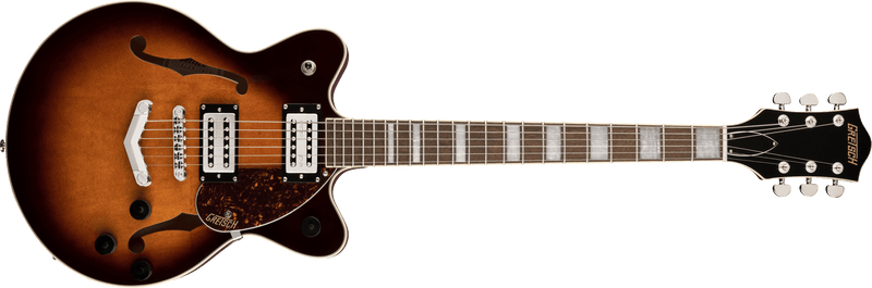 Gretsch G2655 Streamliner Center Block Jr. Double-Cut with V-Stoptail Laurel Fingerboard Forge Glow Maple Specifications