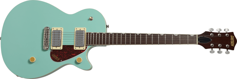 Gretsch Streamliner Jet Club Single-Cut with Wraparound Laurel Fingerboard Mint Metallic Specifications