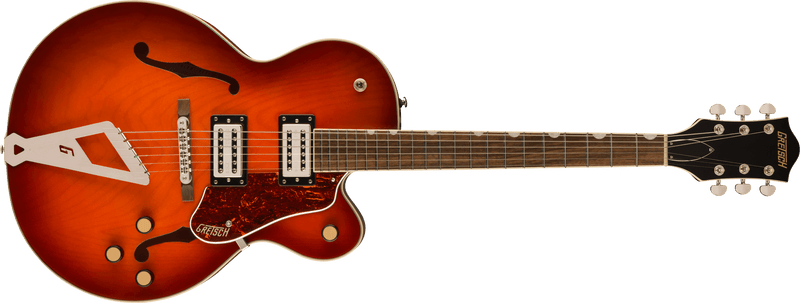 Gretsch G2420 Streamliner Hollow Body with Chromatic II Laurel Fingerboard Broad'Tron BT-3S Pickups Fireburst Specifications