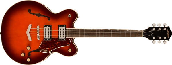 Gretsch G2622 Streamliner Center Block Double-Cut V-Stoptail Fireburst Specs