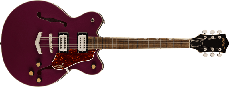 Gretsch G2622 Streamliner Center Block Double-Cut with V-Stoptail Laurel Fingerboard Broad’Tron BT-3S Pickups Burnt Orchid Specifications