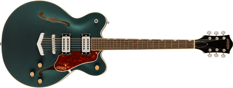Gretsch G2622 Streamliner Center Block Double-Cut with V-Stoptail Laurel Fingerboard Broad’Tron BT-3S Pickups Cadillac Green Specifications