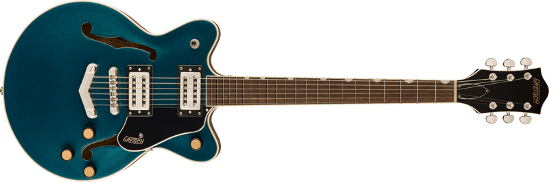 Gretsch G2655 Streamliner Center Block Jr. Double-Cut with V-Stoptail Laurel Fingerboard Midnight Sapphire Specifications